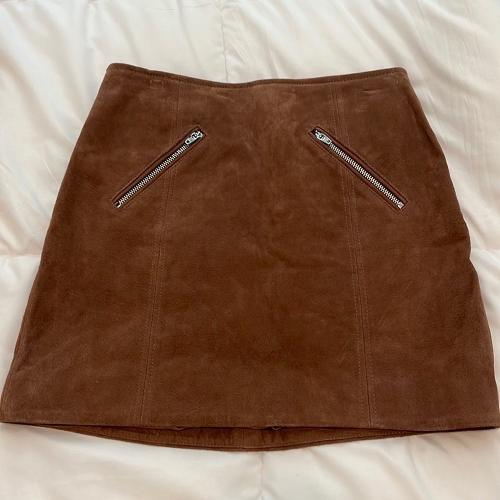 Blank NYC Suede Skirt
